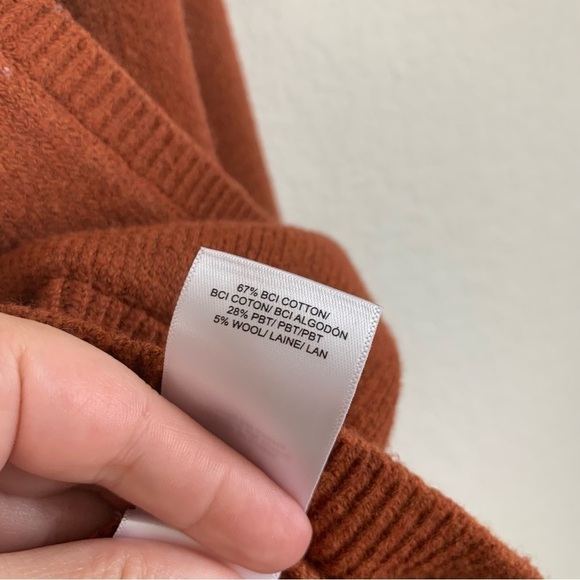 Lucky brand Mens orange brown Henley hoodie XXL - Picture 4 of 9